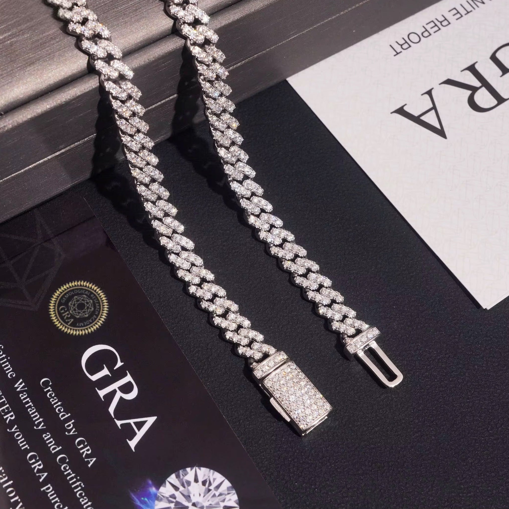 6mm Iced Cuban Link Bracelet