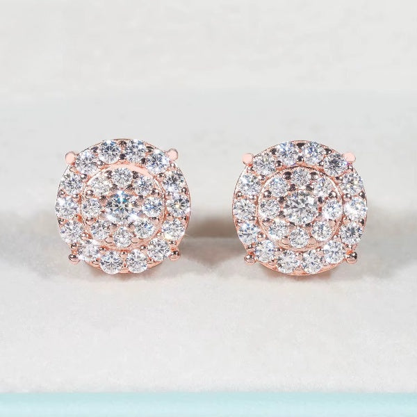 10mm Circle Stud Earrings