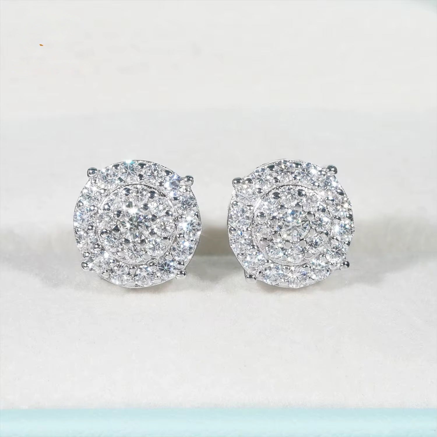 10mm Circle Stud Earrings